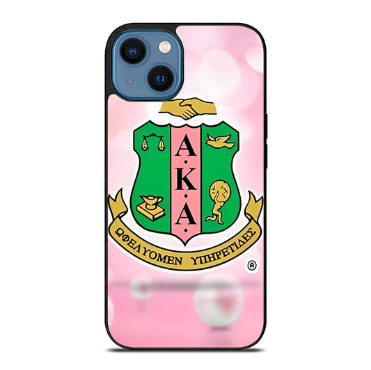 ALPHA KAPPA ALPHA LOGO 1 iPhone 14 Case Cover