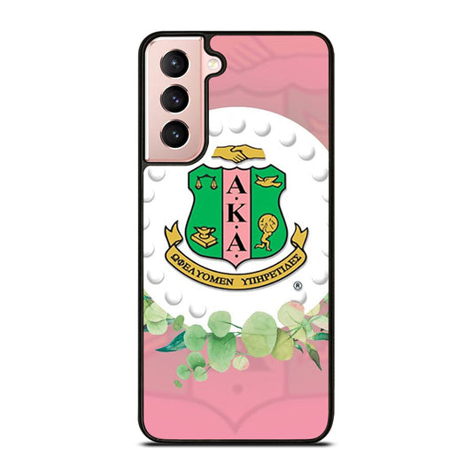 ALPHA KAPPA ALPHA LOGO 2 Samsung Galaxy S21 Case Cover