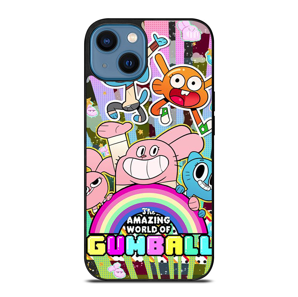 AMAZING WORLD OF GUMBALL CHARACTER CARTOON iPhone 14 Case Cover