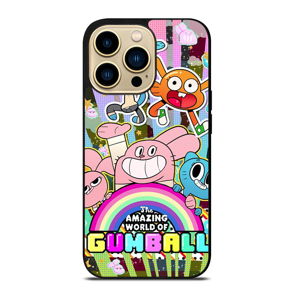 AMAZING WORLD OF GUMBALL CHARACTER CARTOON iPhone 14 Pro Max Case Cover