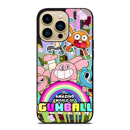 AMAZING WORLD OF GUMBALL CHARACTER CARTOON iPhone 14 Pro Max Case Cover