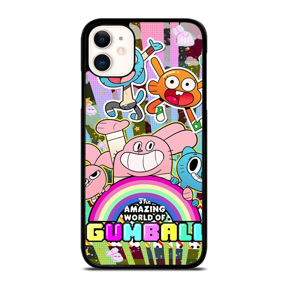 AMAZING WORLD OF GUMBALL CHARACTER CARTOON iPhone 11 Case Cover