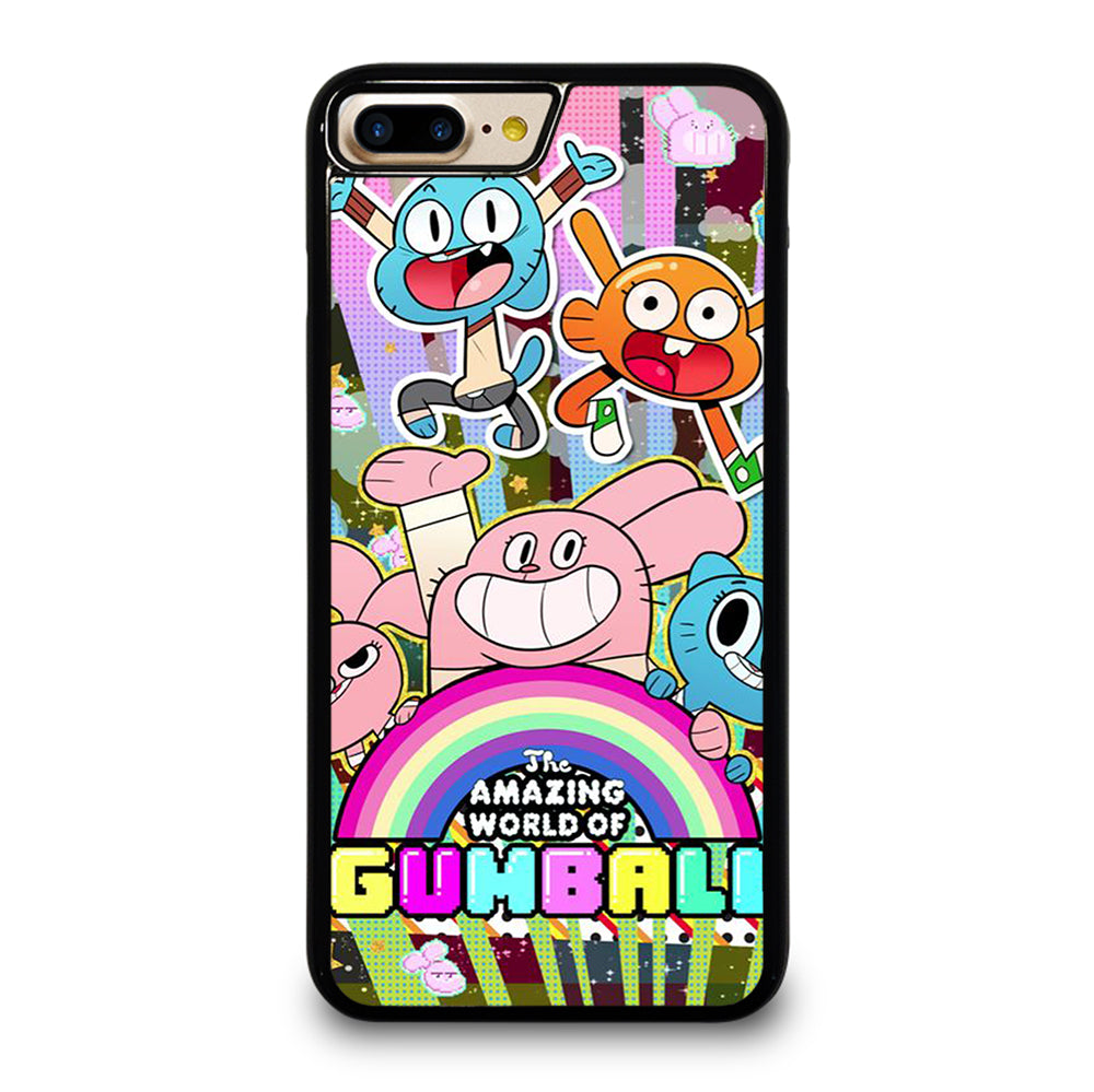 AMAZING WORLD OF GUMBALL CHARACTER CARTOON iPhone 7 / 8 Plus Case Cover