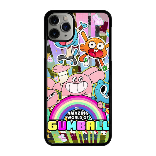 AMAZING WORLD OF GUMBALL CHARACTER CARTOON iPhone 11 Pro Max Case Cover