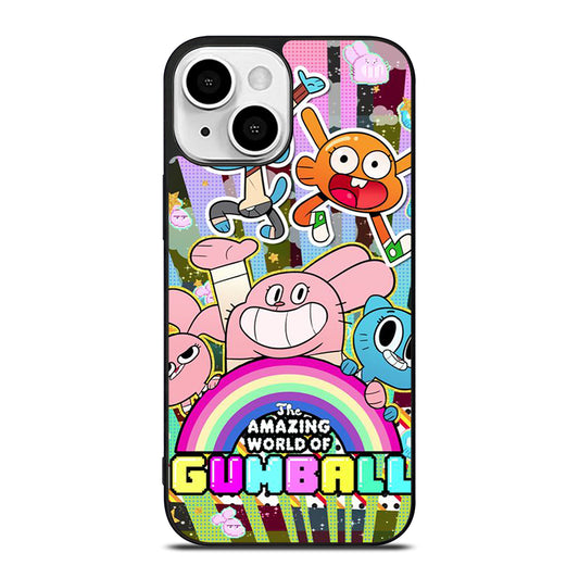 AMAZING WORLD OF GUMBALL CHARACTER CARTOON iPhone 13 Mini Case Cover