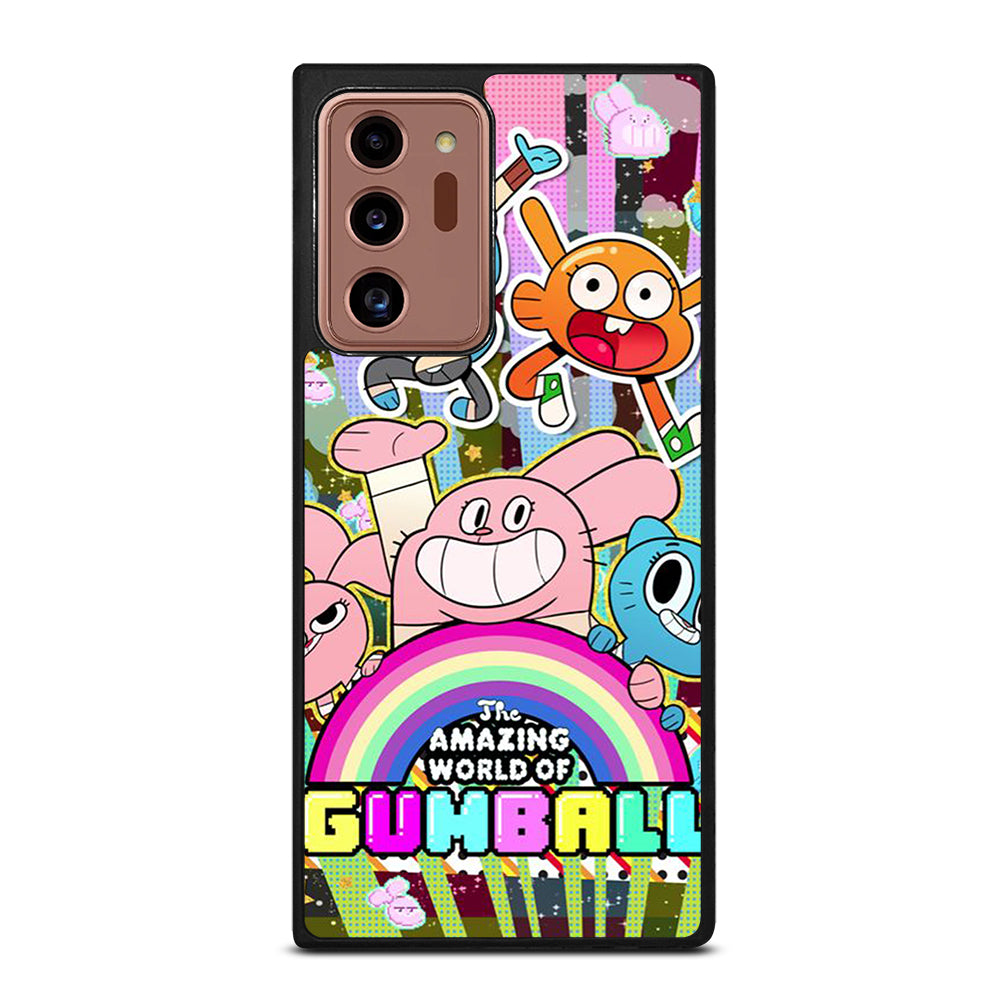 AMAZING WORLD OF GUMBALL CHARACTER CARTOON Samsung Galaxy Note 20 Ultra Case Cover