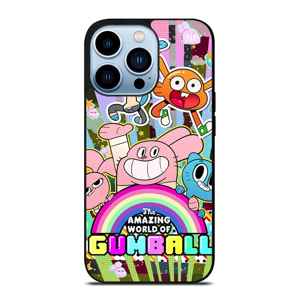 AMAZING WORLD OF GUMBALL CHARACTER CARTOON iPhone 13 Pro Max Case Cover