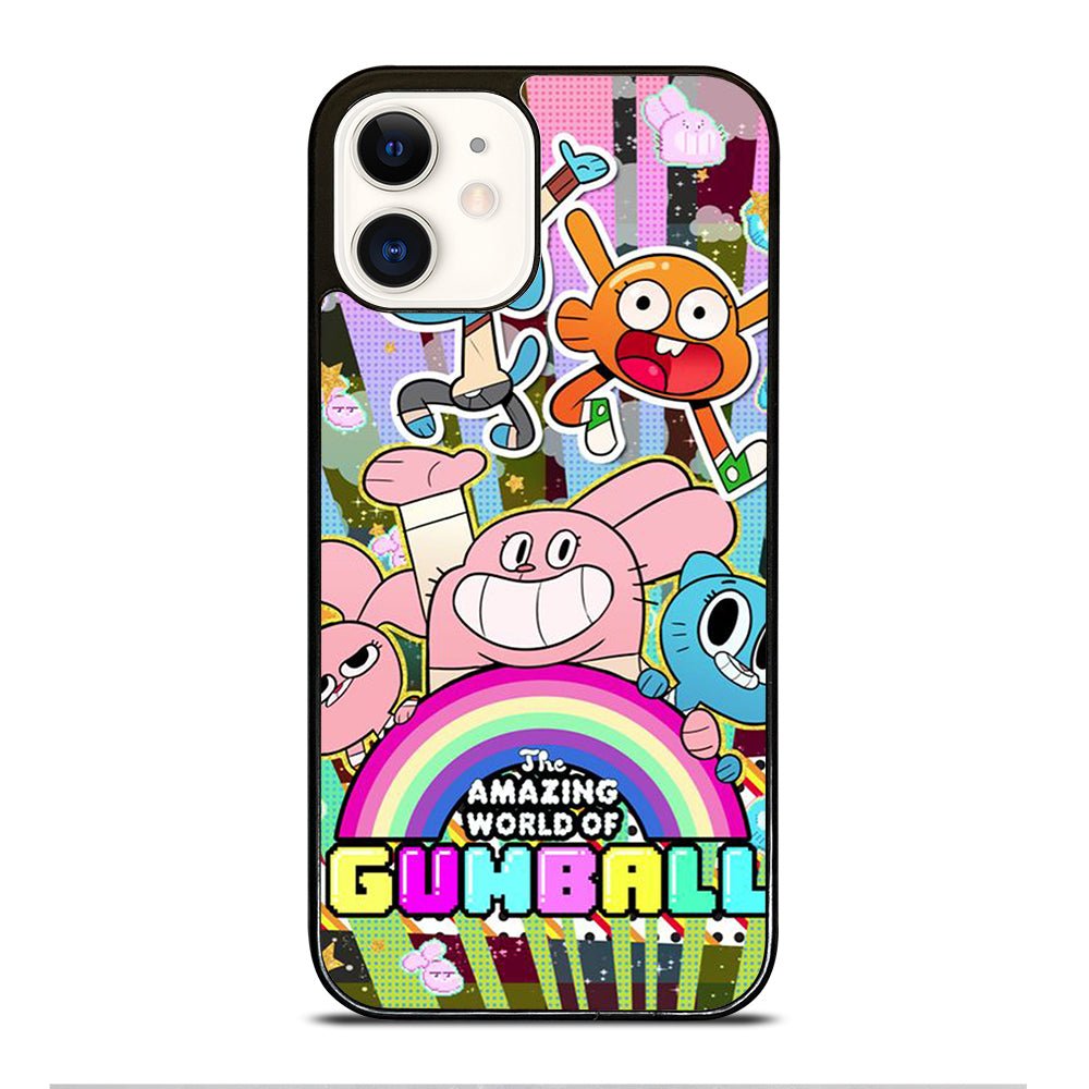 AMAZING WORLD OF GUMBALL CHARACTER CARTOON iPhone 12 Case Cover