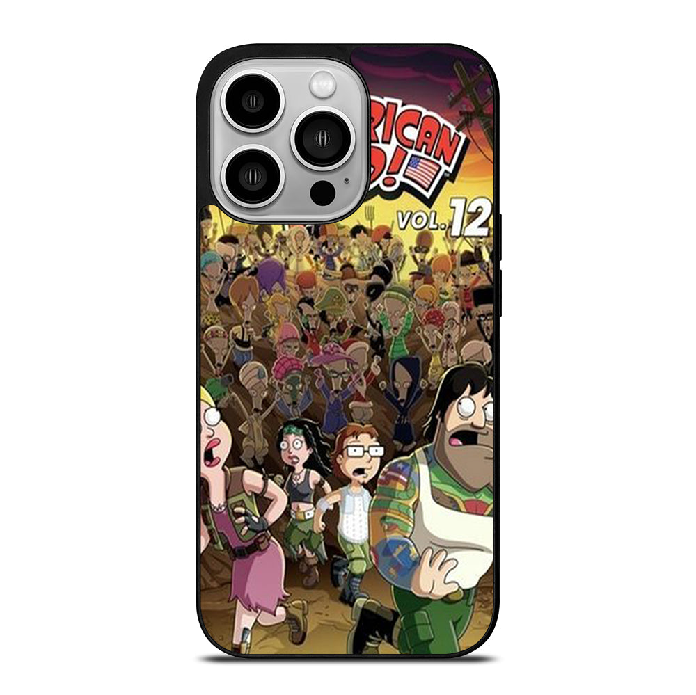 AMERICAN DAD CHARACTER iPhone 14 Pro Case Cover