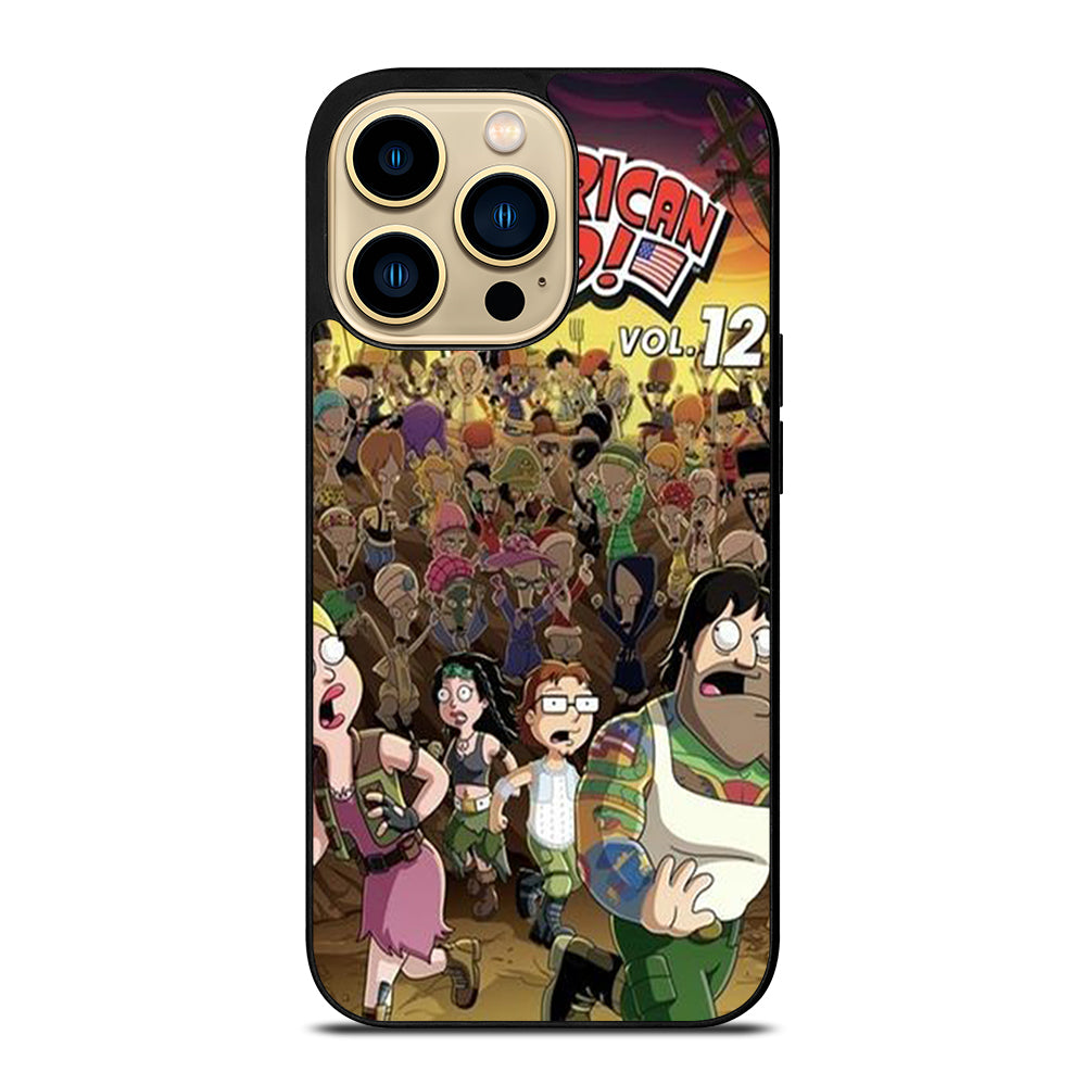 AMERICAN DAD CHARACTER iPhone 14 Pro Max Case Cover