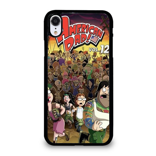 AMERICAN DAD CHARACTER iPhone XR Case Cover