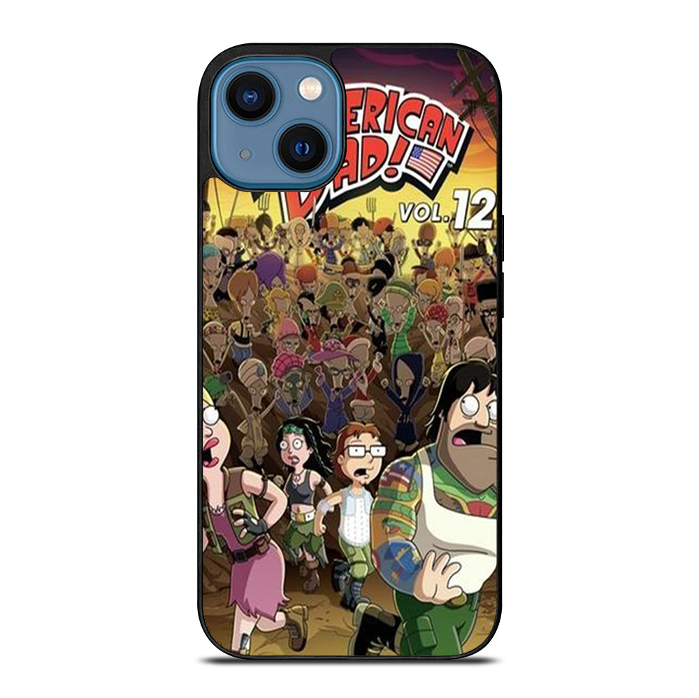 AMERICAN DAD CHARACTER iPhone 14 Case Cover