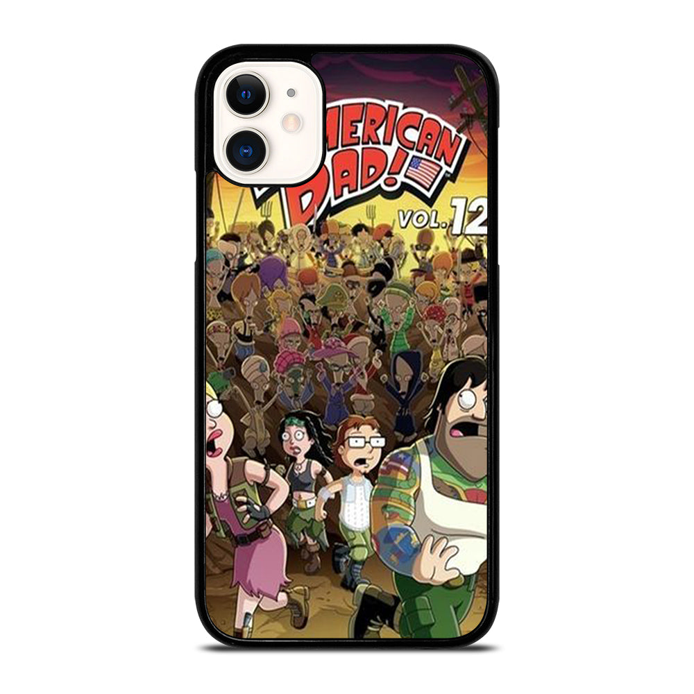 AMERICAN DAD CHARACTER iPhone 11 Case Cover