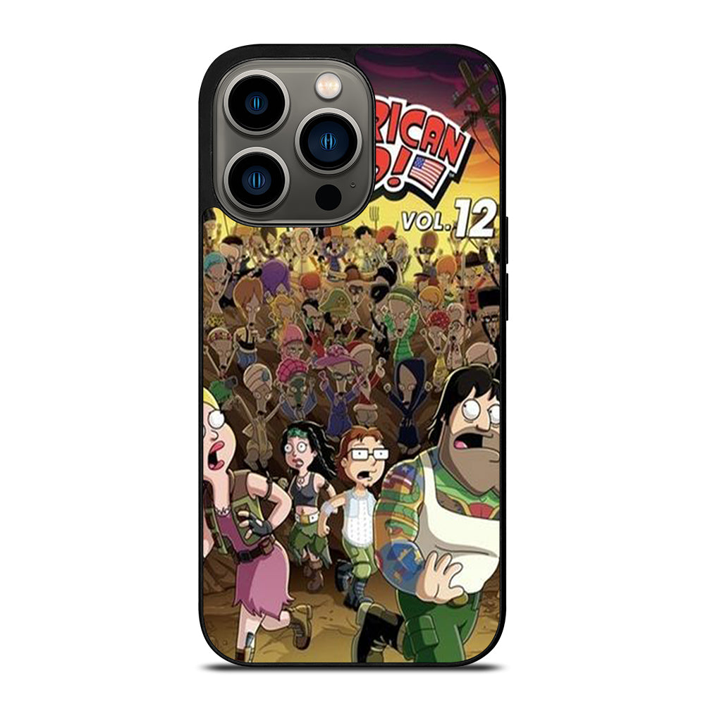AMERICAN DAD CHARACTER iPhone 13 Pro Case Cover