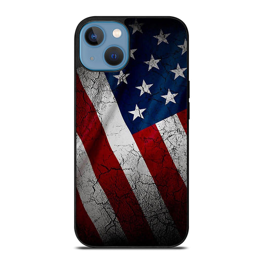 AMERICAN FLAG 3 iPhone 13 Case Cover