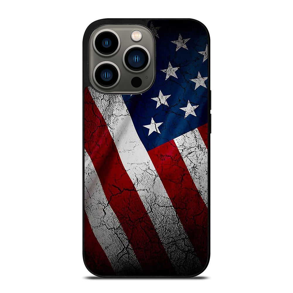 AMERICAN FLAG 3 iPhone 13 Pro Case Cover