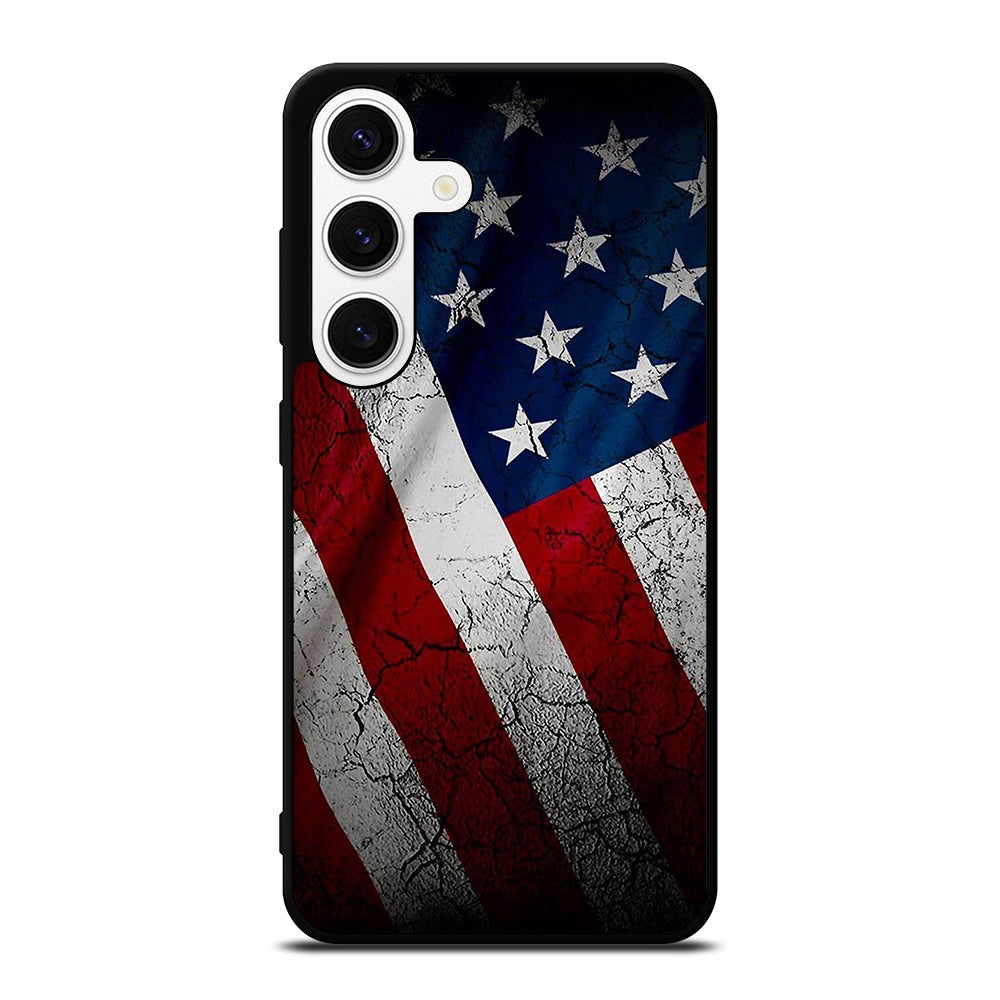 AMERICAN FLAG 3 Samsung Galaxy S24 Case Cover