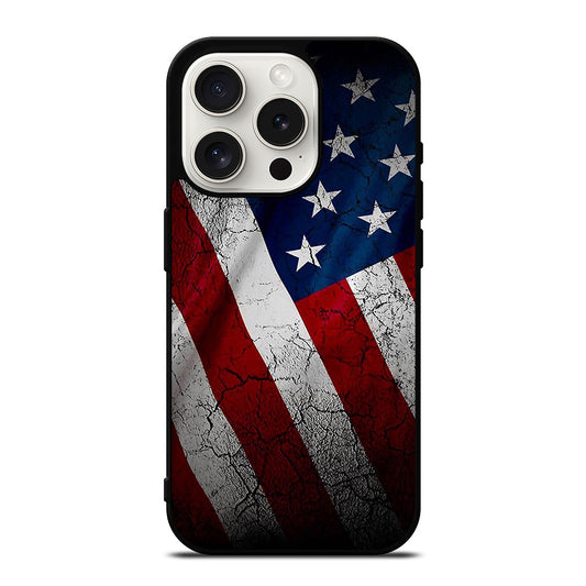AMERICAN FLAG 3 iPhone 15 Pro Case Cover