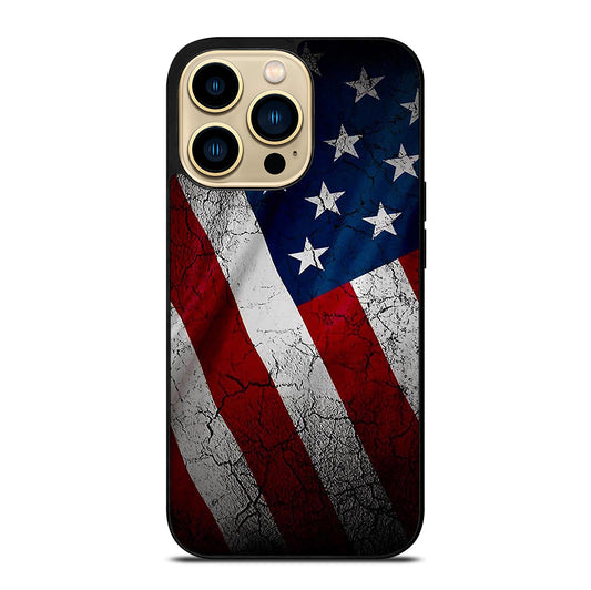 AMERICAN FLAG 3 iPhone 14 Pro Max Case Cover