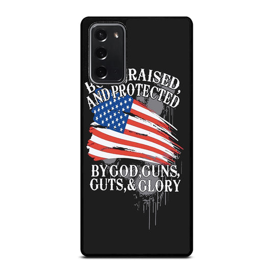 AMERICAN FLAG QUOTE Samsung Galaxy Note 20 Case Cover