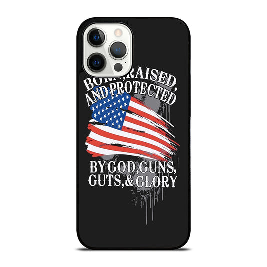 AMERICAN FLAG QUOTE iPhone 12 Pro Max Case Cover
