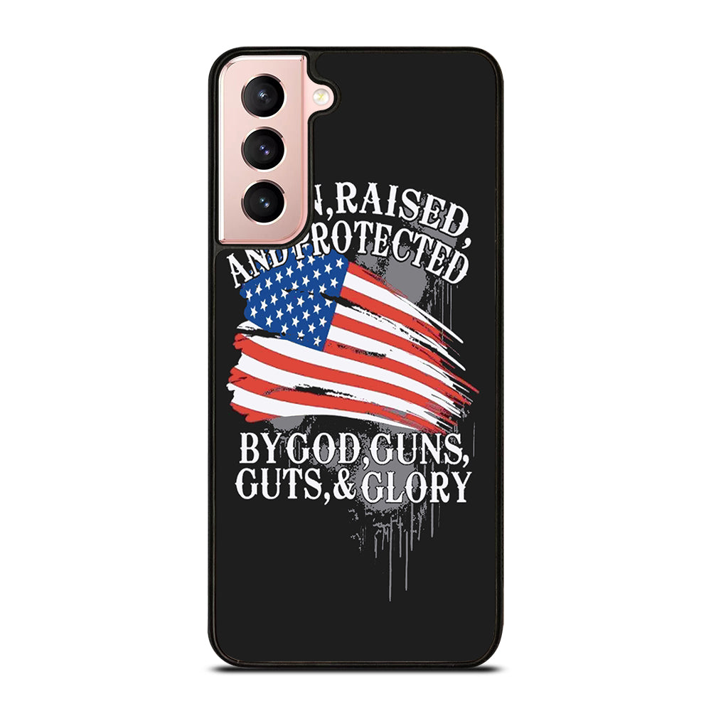 AMERICAN FLAG QUOTE Samsung Galaxy S21 Case Cover