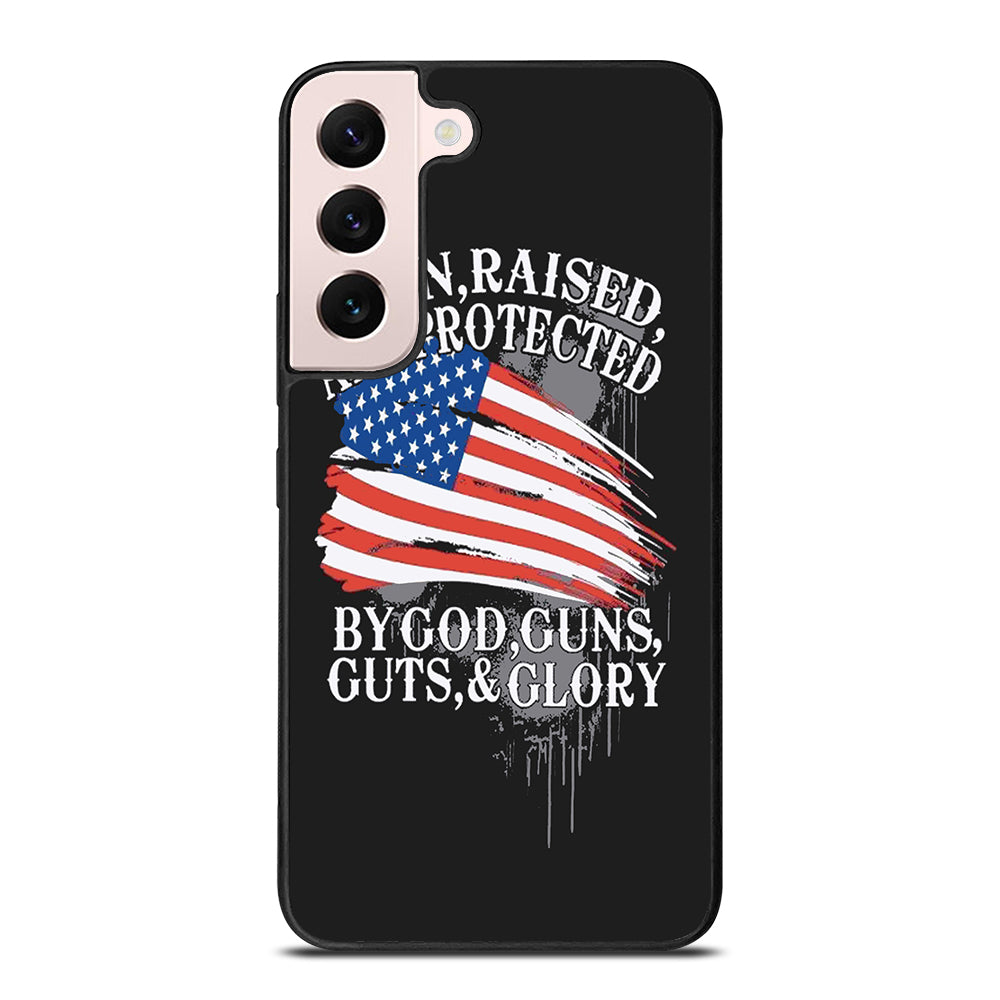 AMERICAN FLAG QUOTE Samsung Galaxy S22 Plus Case Cover