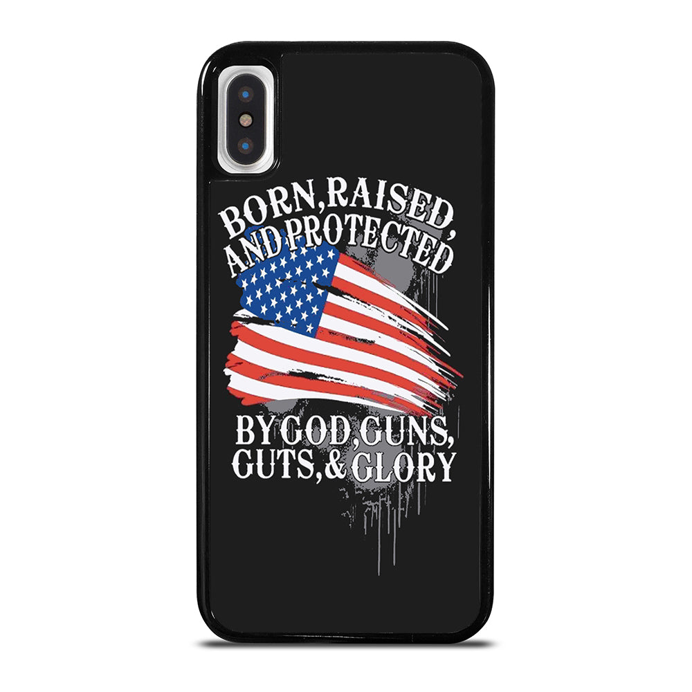 AMERICAN FLAG QUOTE iPhone X / XS Case Cover