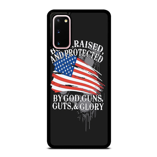 AMERICAN FLAG QUOTE Samsung Galaxy S20 Case Cover