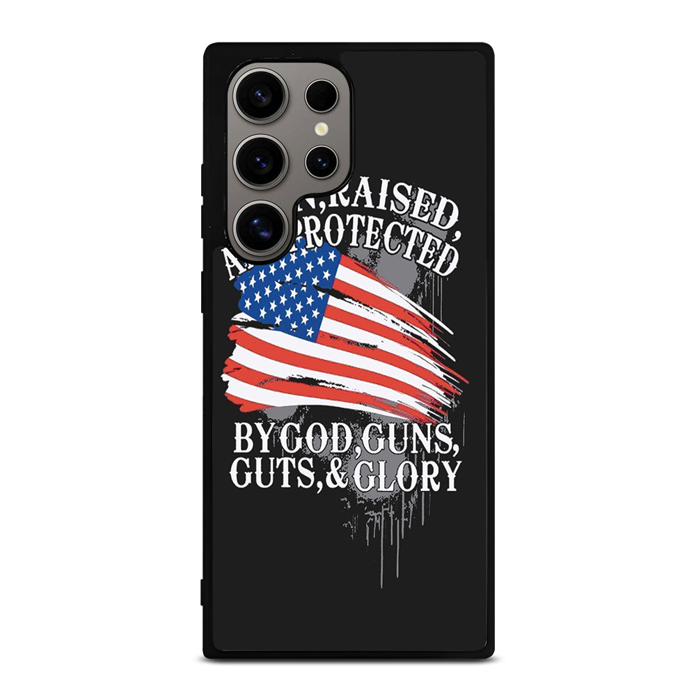 AMERICAN FLAG QUOTE Samsung Galaxy S24 Ultra Case Cover