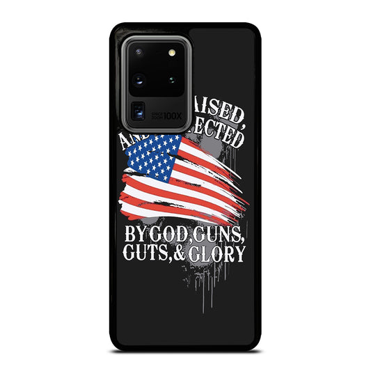 AMERICAN FLAG QUOTE Samsung Galaxy S20 Ultra Case Cover