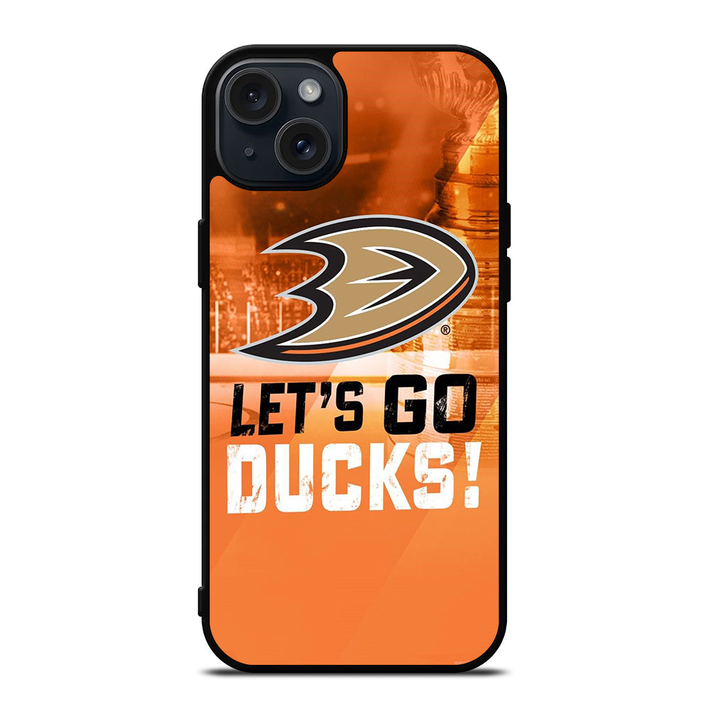 ANAHEIM DUCKS HOCKEY ICON iPhone 15 Plus Case Cover