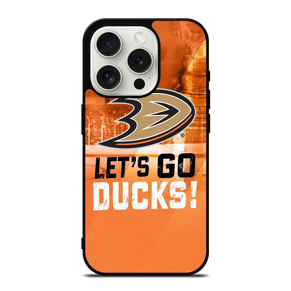 ANAHEIM DUCKS HOCKEY ICON iPhone 15 Pro Case Cover