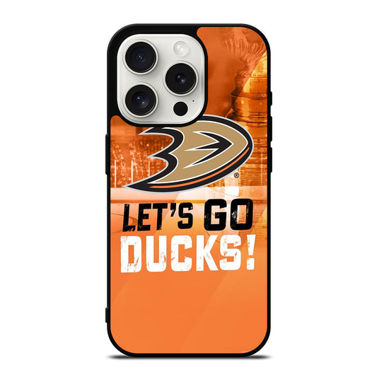 ANAHEIM DUCKS HOCKEY ICON iPhone 15 Pro Case Cover