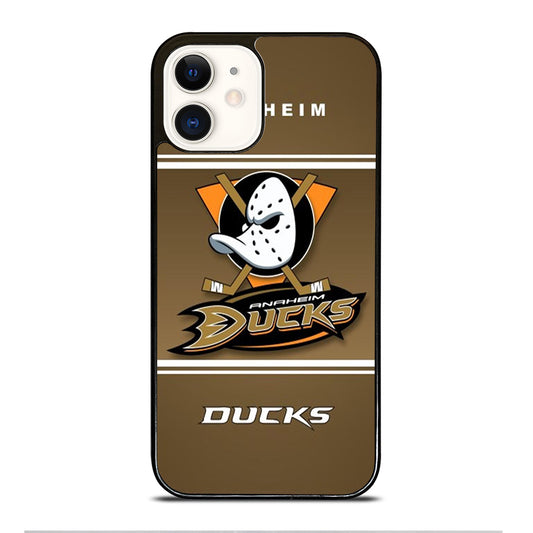 ANAHEIM DUCKS HOCKEY SYMBOL 2 iPhone 12 Case Cover