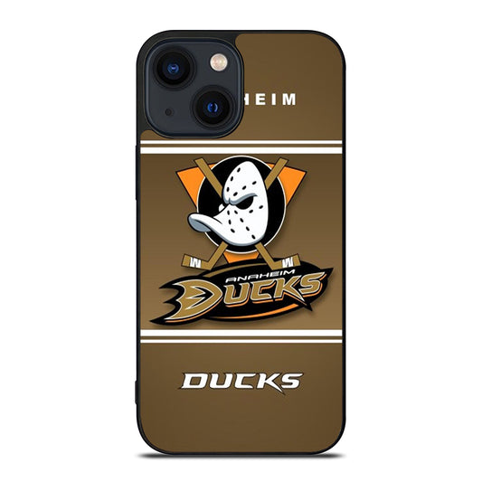 ANAHEIM DUCKS HOCKEY SYMBOL 2 iPhone 14 Plus Case Cover