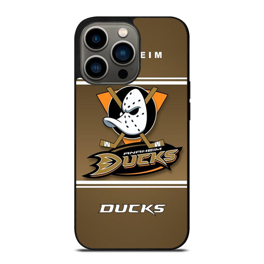 ANAHEIM DUCKS HOCKEY SYMBOL 2 iPhone 13 Pro Case Cover