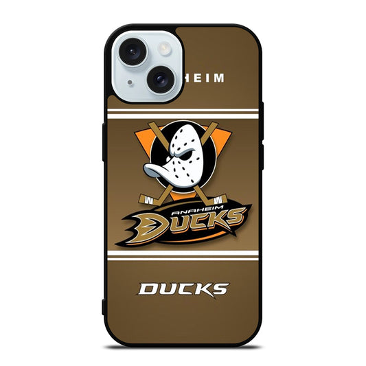 ANAHEIM DUCKS HOCKEY SYMBOL 2 iPhone 15 Case Cover