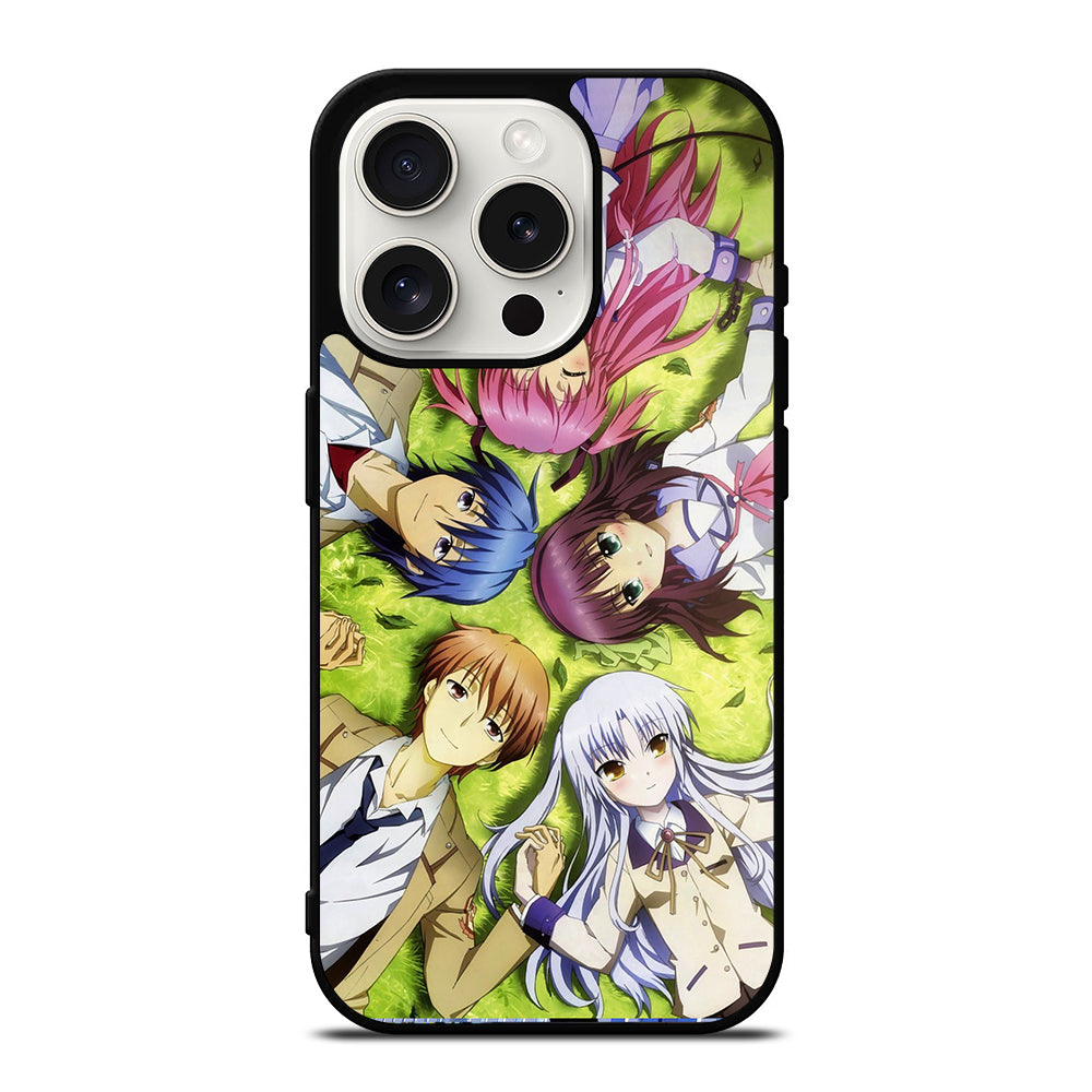 ANGEL BEATS CHARACTER ANIME iPhone 15 Pro Case Cover