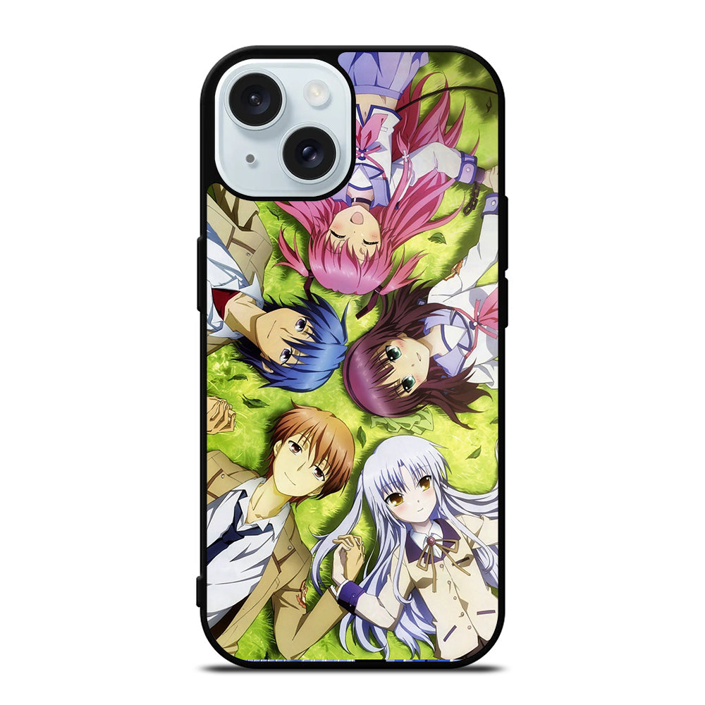 ANGEL BEATS CHARACTER ANIME iPhone 15 Case Cover