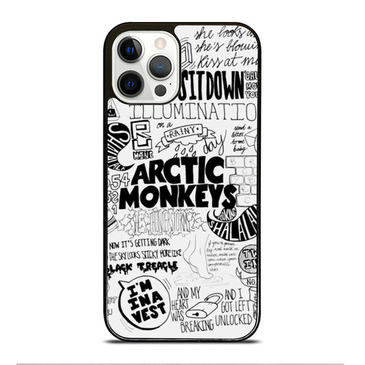 ARCTIC MONKEYS BAND LYRIC iPhone 12 Pro Case Cover