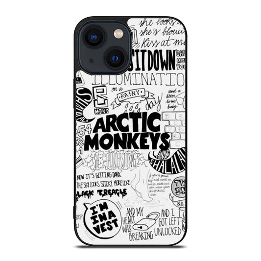 ARCTIC MONKEYS BAND LYRIC iPhone 14 Plus Case Cover