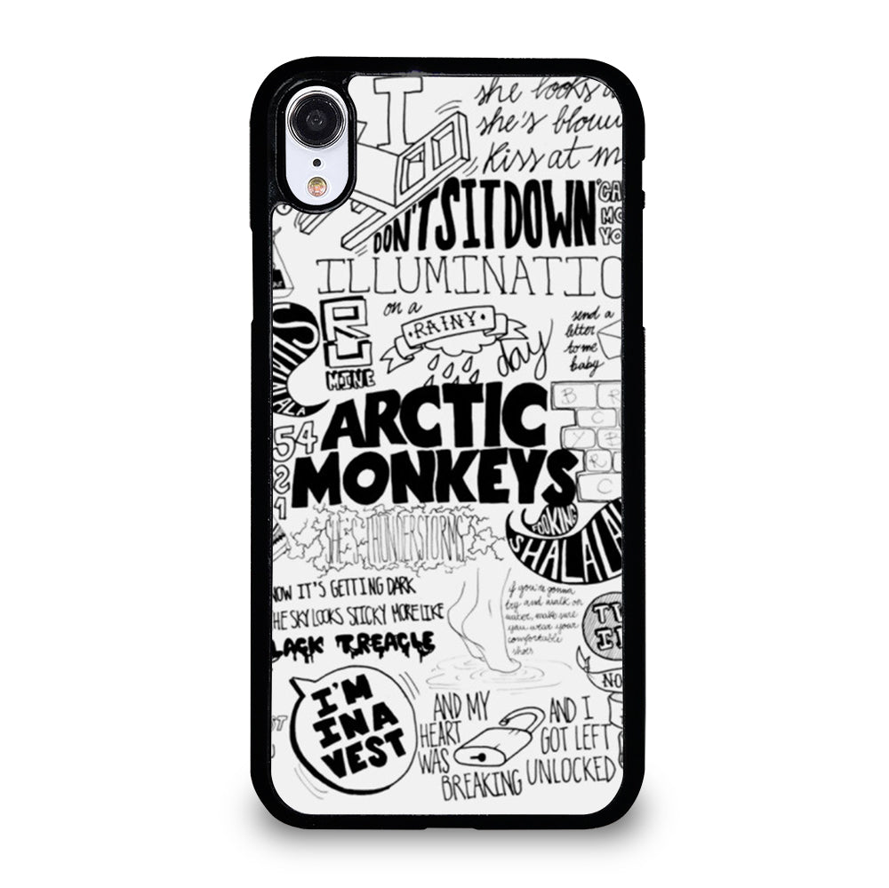 ARCTIC MONKEYS BAND LYRIC iPhone XR Case Cover