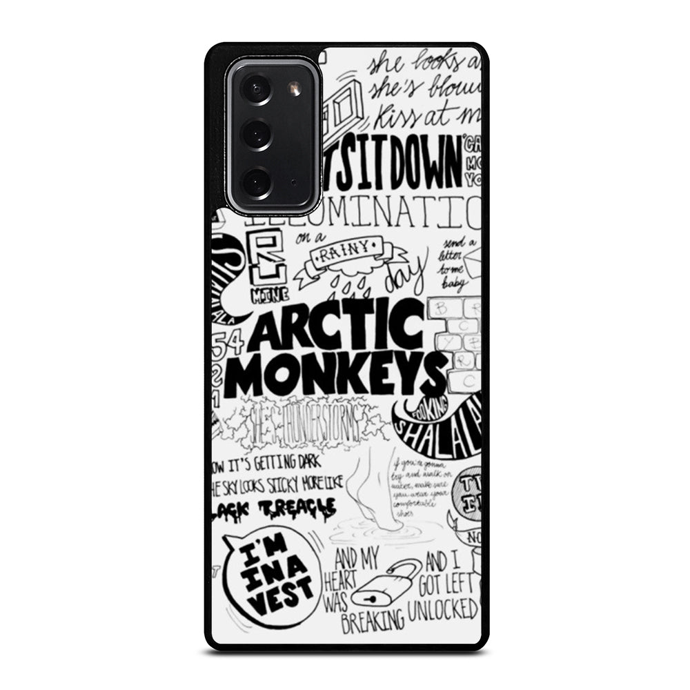 ARCTIC MONKEYS BAND LYRIC Samsung Galaxy Note 20 Case Cover