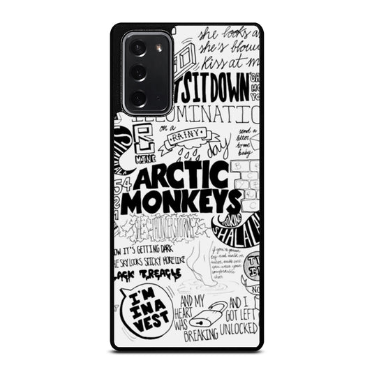 ARCTIC MONKEYS BAND LYRIC Samsung Galaxy Note 20 Case Cover