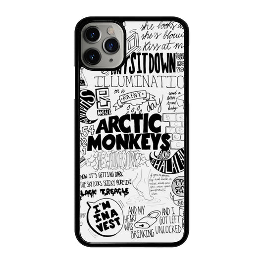 ARCTIC MONKEYS BAND LYRIC iPhone 11 Pro Max Case Cover