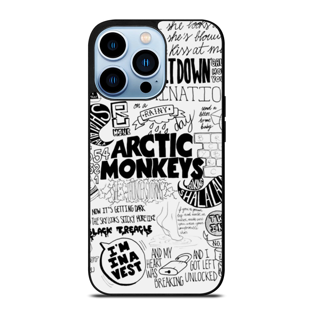 ARCTIC MONKEYS BAND LYRIC iPhone 13 Pro Max Case Cover