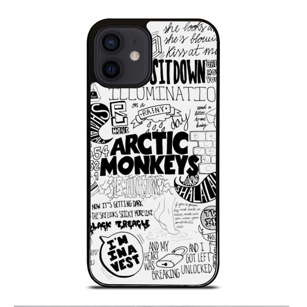 ARCTIC MONKEYS BAND LYRIC iPhone 12 Mini Case Cover
