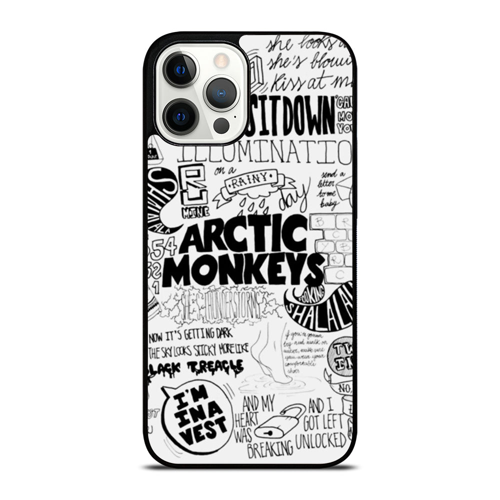 ARCTIC MONKEYS BAND LYRIC iPhone 12 Pro Max Case Cover