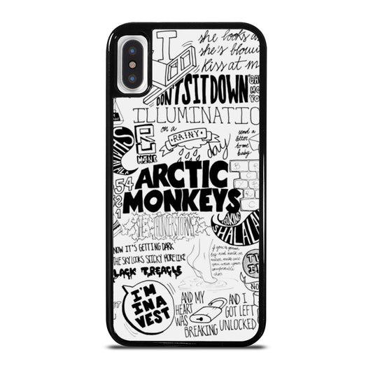 ARCTIC MONKEYS BAND LYRIC iPhone X / XS Case Cover